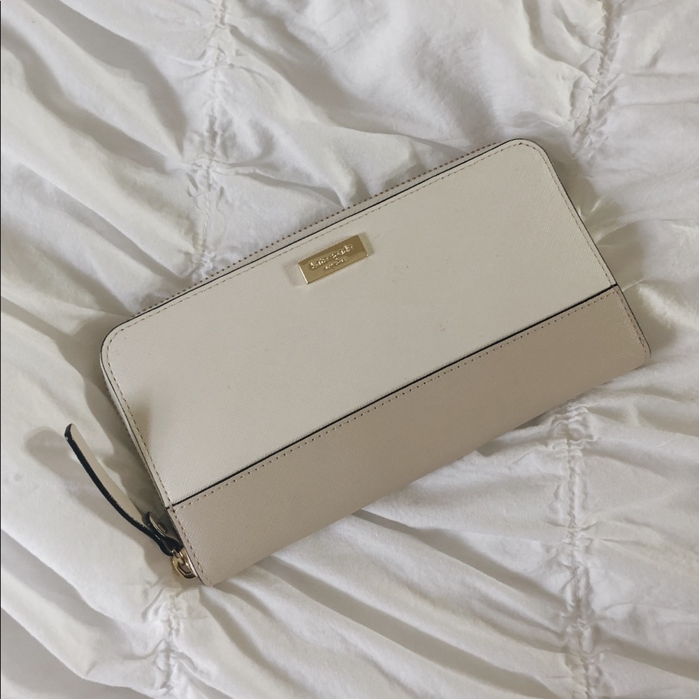 new w/ tags kate spade laurel way wallet